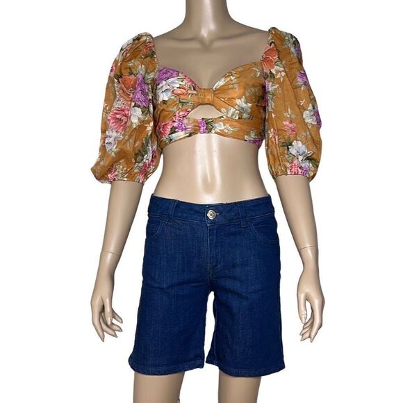 Space Style Concept denim jeans Shorts - Picture 1 of 12